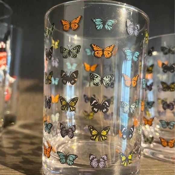 URBAN OUTFITTERS BUTTERFLY DAINTY GLASS - Picture 3 of 4